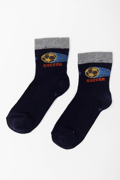 Шкарпетки на хлопчика 31-34 колір темно-синій ЦБ-00194641 SKT000854998 фото