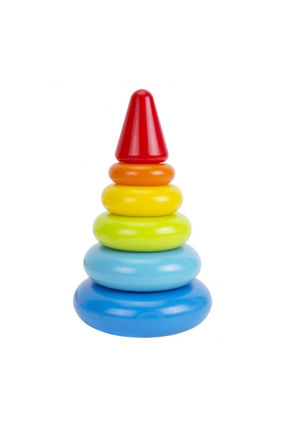 Іграшка "Пірамідка" колір різнокольоровий ЦБ-00179981 SKT000598444 фото