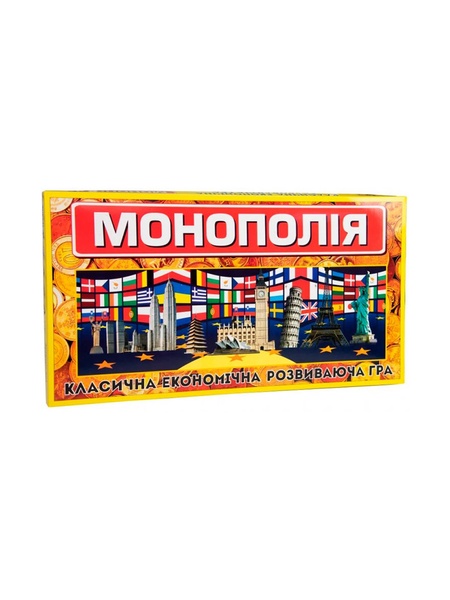Настільна гра "Монополія (велика) економічна" колір різнокольоровий 00-00177943 SKT000207685 фото