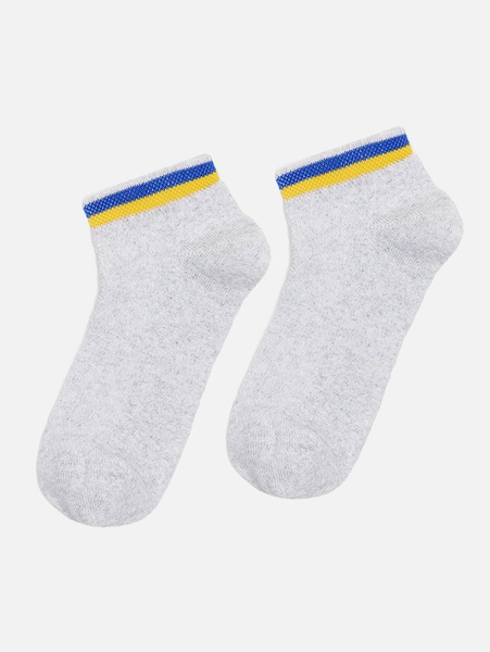 Шкарпетки для хлопчика 35-38 колір світло-сірий ЦБ-00219849 SKT000908424 фото