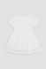 Сукня з коротким рукавом для дівчинки 110 колір молочний ЦБ-00245132 SKT000980585 фото 4