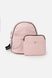 Жіночий рюкзак з сумочкою на ланцюжку колір рожевий ЦБ-00244044 SKT000970069 фото 1