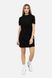 Женское платье с коротким рукавом 42 цвет черный ЦБ-00246625 SKT000984986 фото 2