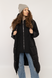 Жіноча куртка 44 колір чорний ЦБ-00223836 SKT000918372 фото 4