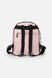 Жіночий рюкзак з сумочкою на ланцюжку колір рожевий ЦБ-00244044 SKT000970069 фото 2