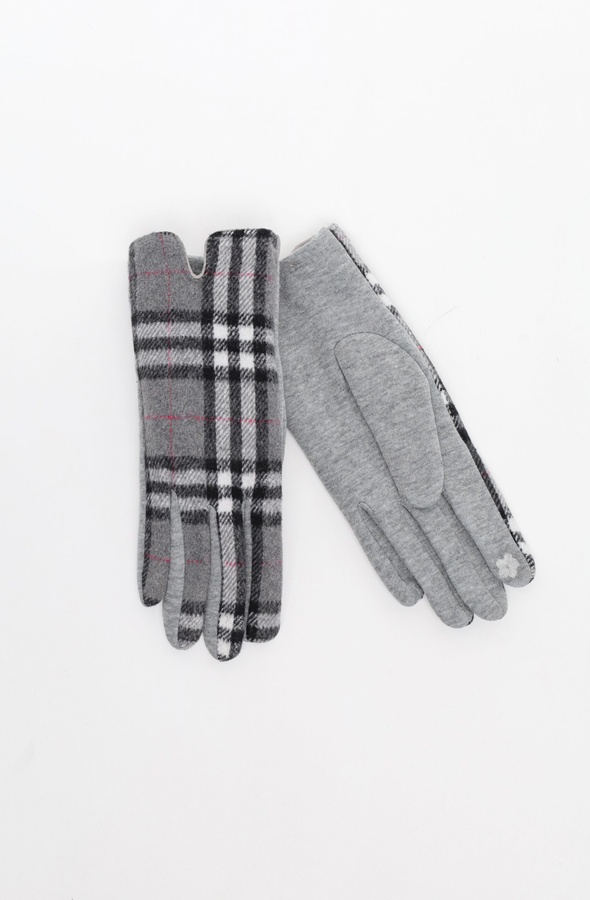 Жіночі рукавички 7.5 колір сірий ЦБ-00227340 SKT000926206 фото