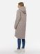 Жіноча демісезонна довга куртка 44 колір молочний ЦБ-00206930 SKT000882002 фото 3