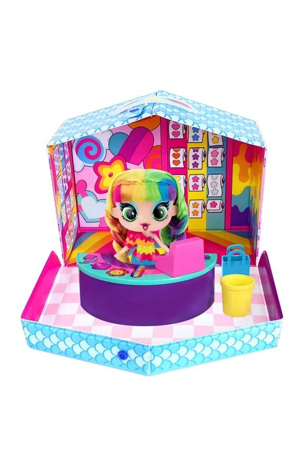 Игровой набор с куклой DECORA - ДИЗАЙНЕРСКИЙ МАГАЗИН НАКЛЕЕК DECORA GIRLZ D1009 ЦБ-00265647 фото
