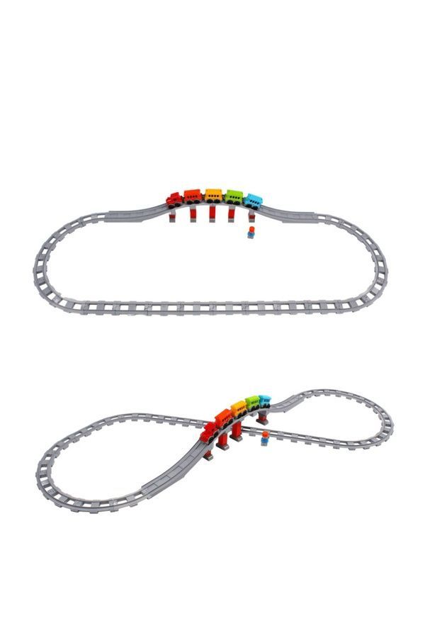 Іграшка "Конструктор залізниця ТехноК" Technok Toys 1300 ЦБ-00282344 фото