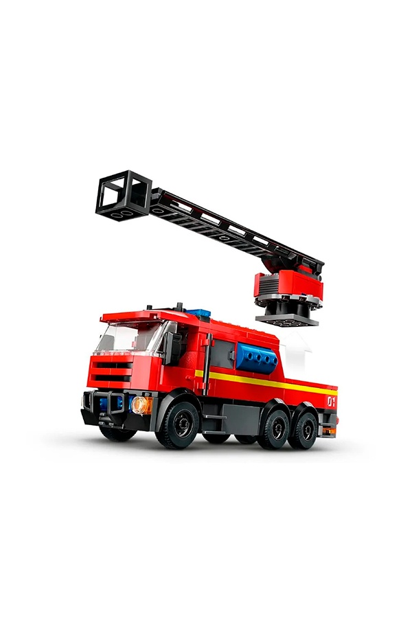 Конструктор – Пожарное депо с пожарной машиной цвет разноцветный ЦБ-00241969 SKT000963201 фото