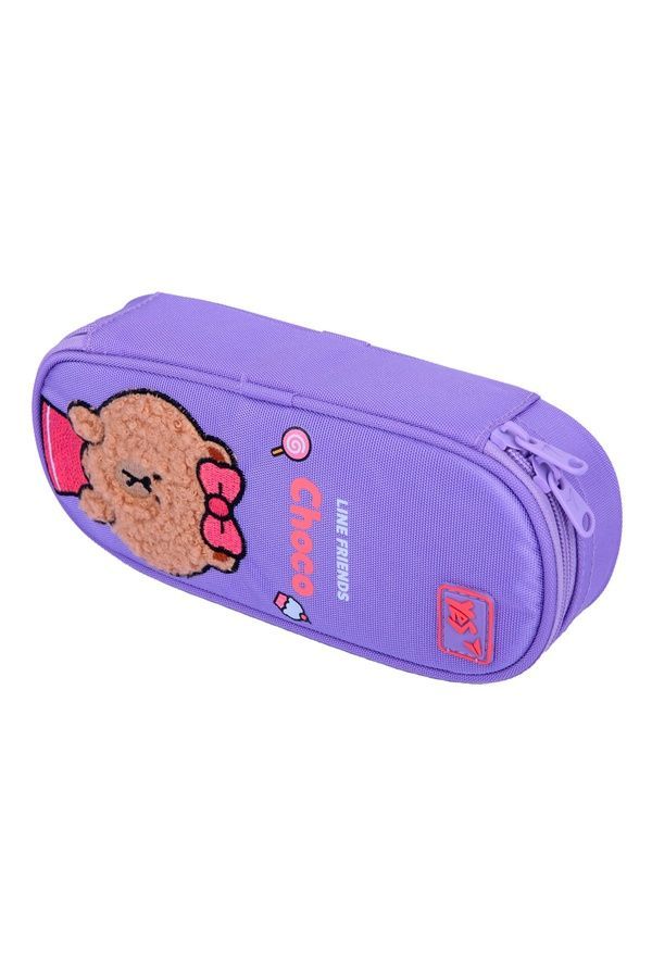 Пенал мягкий YES PH-30 Line Friends Pretty Choco YES 533703 ЦБ-00283165 фото
