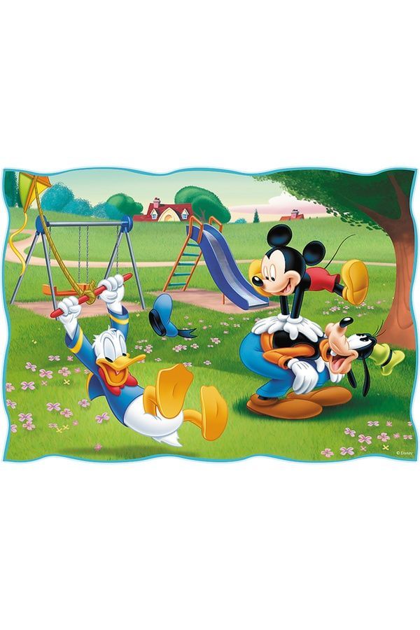 Набор пазлов &laquo;4в1&raquo; Mickey&friends Хороший день Trefl Trefl 34604 ЦБ-00292787 фото
