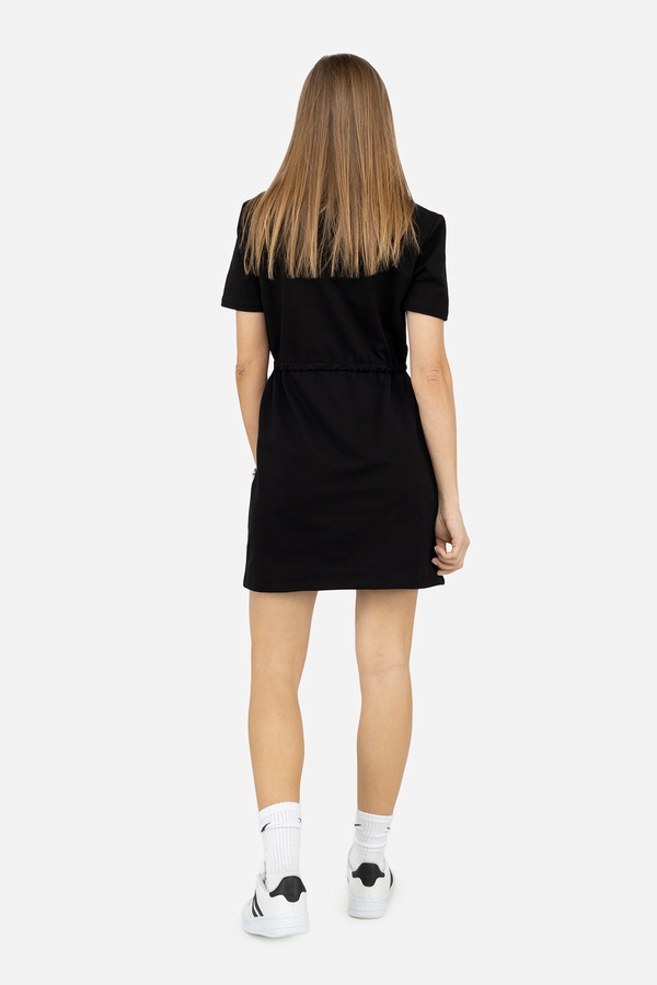 Женское платье с коротким рукавом 42 цвет черный ЦБ-00246625 SKT000984986 фото