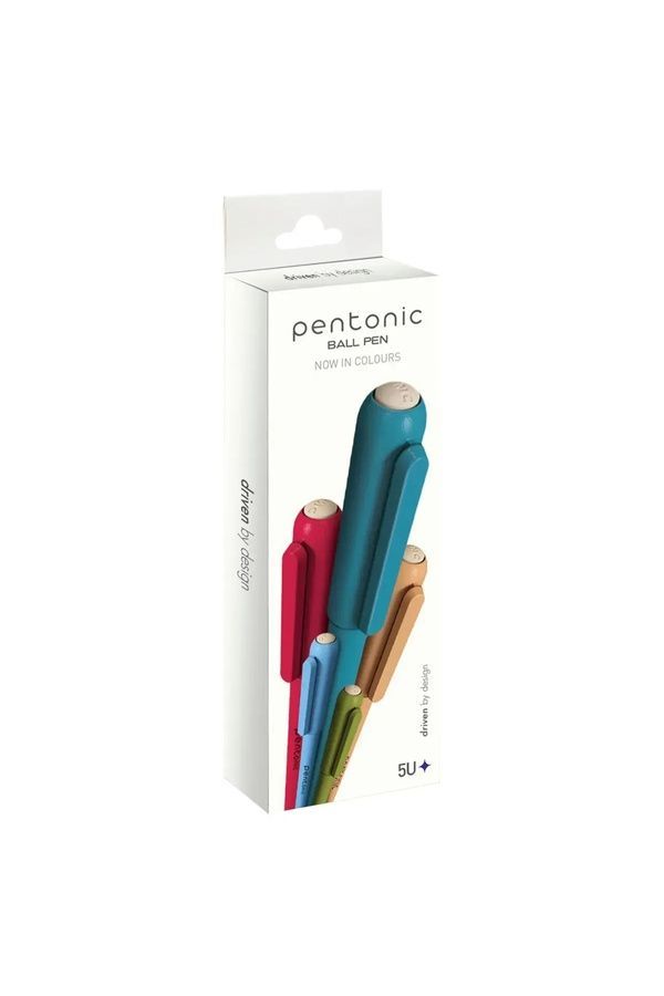 Ручка шариковая масляная Pentonic Colours синяя LINC 412272 ЦБ-00297830 фото