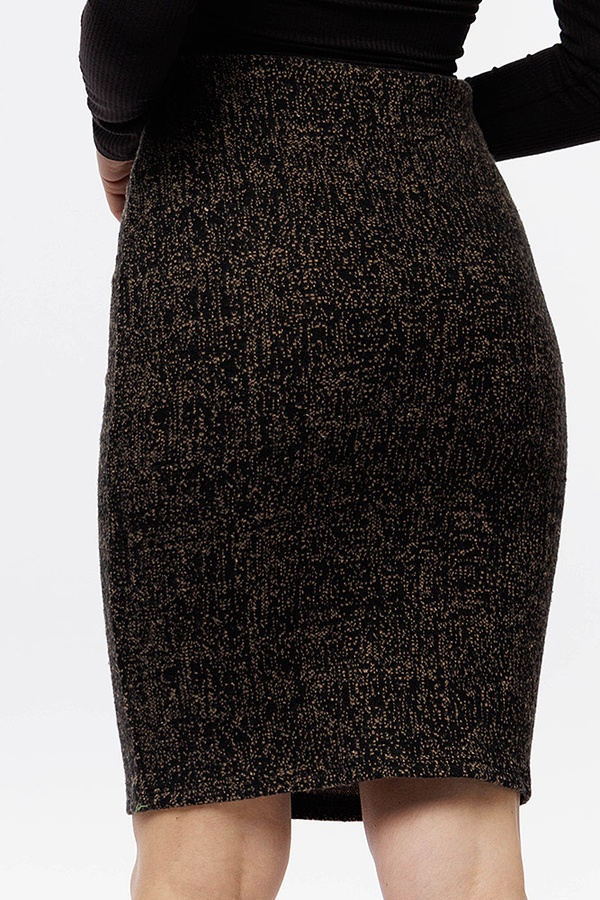 Жіноча спідниця 42 колір коричневий ЦБ-00206846 SKT000881760 фото