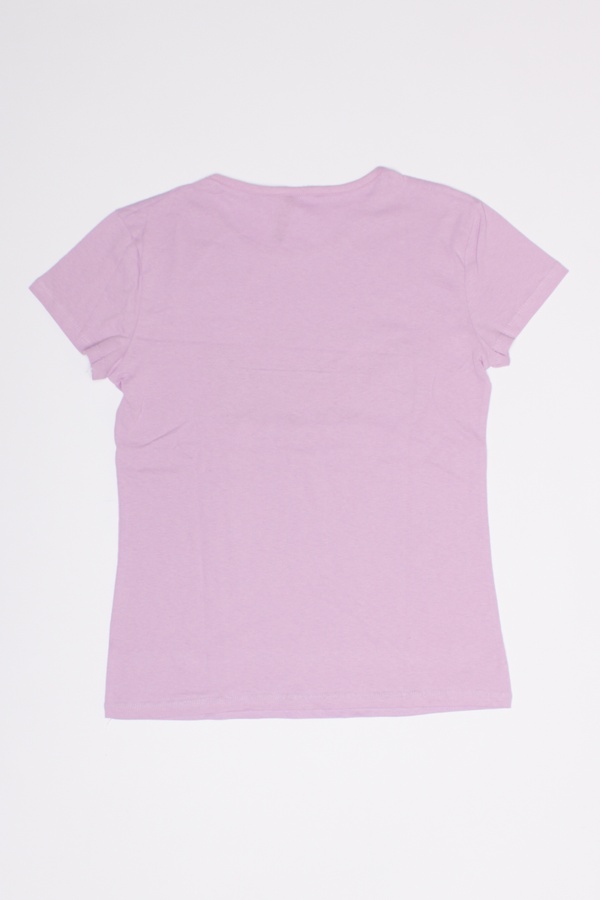 Жіноча футболка 48 колір бузковий ЦБ-00191997 SKT000847713 фото