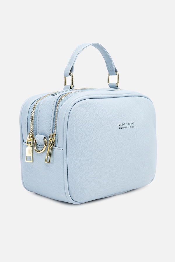 Жіноча сумка колір блакитний ЦБ-00247742 SKT000987890 фото