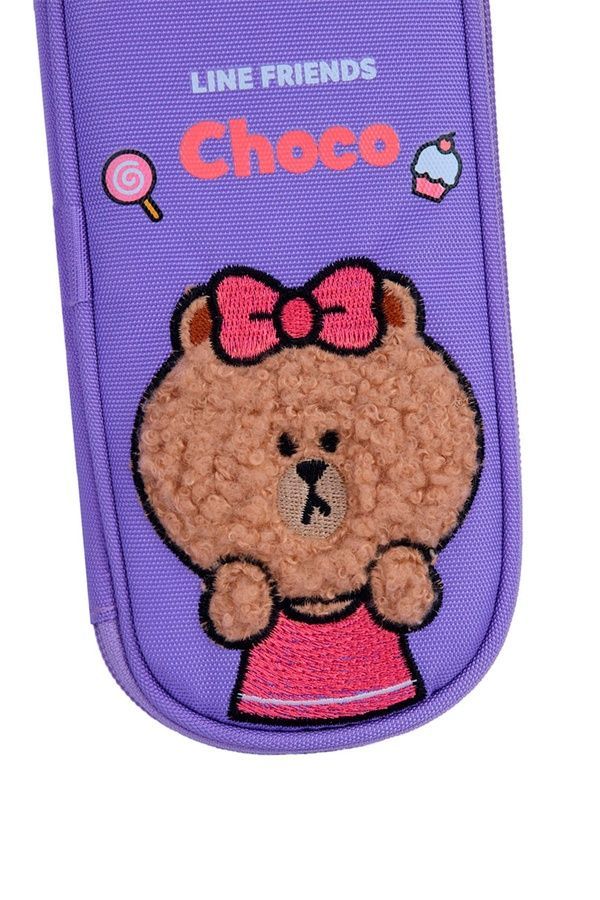 Пенал мягкий YES PH-30 Line Friends Pretty Choco YES 533703 ЦБ-00283165 фото