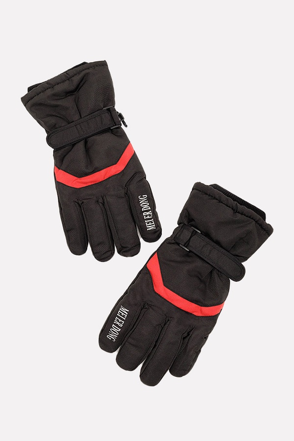 Мужские перчатки 9.5 цвет черный ЦБ-00197590 SKT000861427 фото