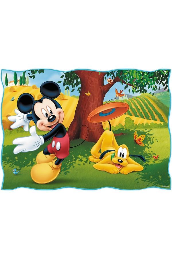 Набор пазлов &laquo;4в1&raquo; Mickey&friends Хороший день Trefl Trefl 34604 ЦБ-00292787 фото