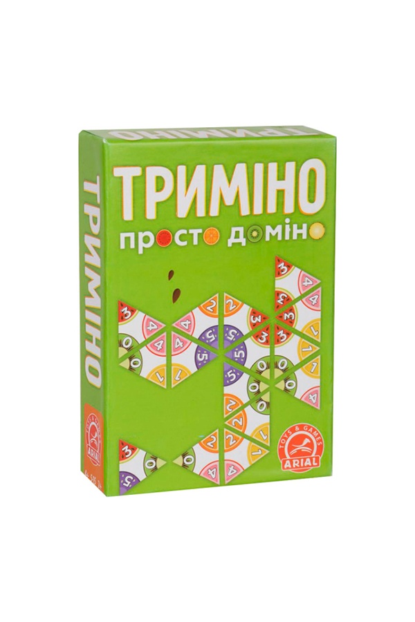 Просто домино "Тримино" цвет разноцветный ЦБ-00149302 SKT000511461 фото
