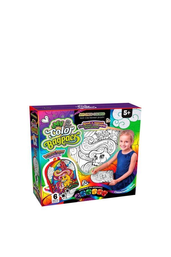 Набор для творчества &laquo;My color Bag Pack&raquo; Danko Toys CВР-01-01,02,03,04,05 ЦБ-00260845 фото