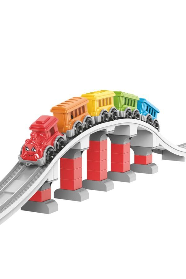 Іграшка "Конструктор залізниця ТехноК" Technok Toys 1300 ЦБ-00282344 фото