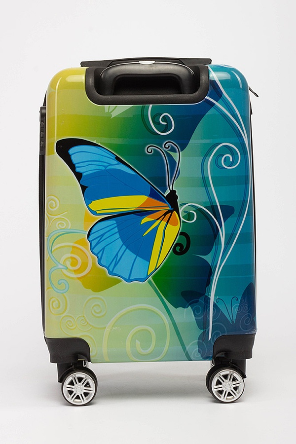 Валіза "Метелик" S колір різнокольоровий ЦБ-00172330 SKT000576926 фото