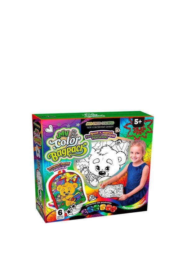 Набор для творчества &laquo;My color Bag Pack&raquo; Danko Toys CВР-01-01,02,03,04,05 ЦБ-00260845 фото