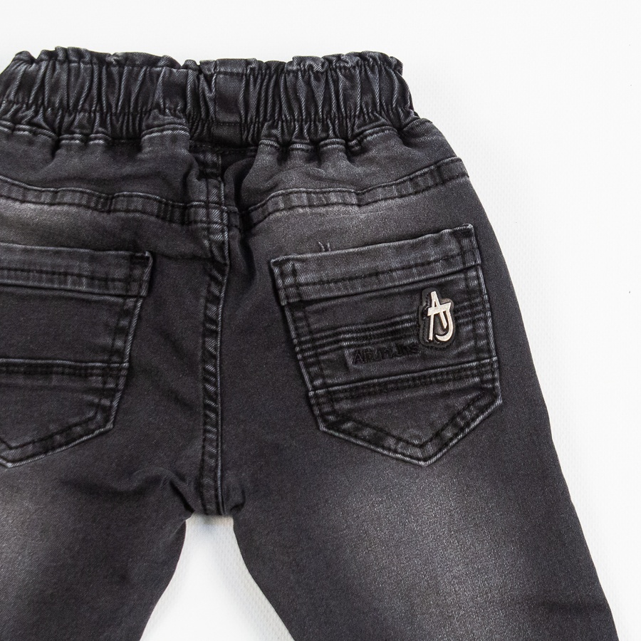 Джогеры/ джинсы детские на мальчика 92 цвет черный ЦБ-00137654 SKT000484948 фото