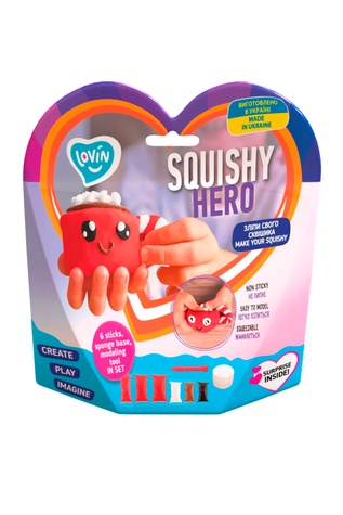 Набір для ліплення Squishy "CupCao" з повітряним пластиліном колір різнокольоровий ЦБ-00198925 SKT000864823 фото