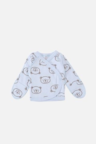 Костюм ясли для новорождённого мальчика цвет голубой 62 ЦБ-00294190 фото