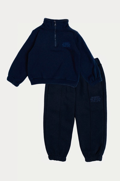 Костюм з штанами для хлопчика 92 колір темно-синій ЦБ-00229455 SKT000932368 фото