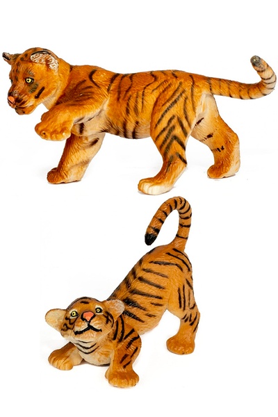 Игрушка фигурка животного "Сафари" Тигрёнок цвет разноцветный ЦБ-00237347 SKT000953978 фото