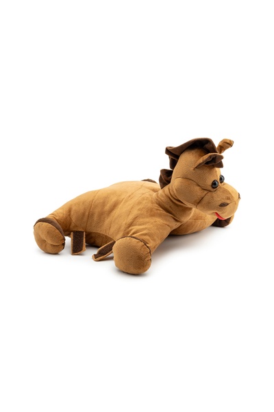 Подушка-іграшка - "Коник" колір коричневий ЦБ-00236507 SKT000952418 фото