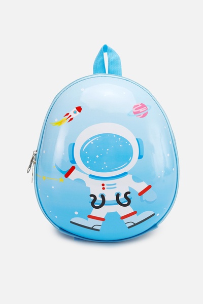 Рюкзак каркасний для хлопчика колір блакитний ЦБ-00255507 SKT001007479 фото