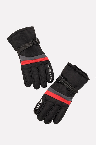 Чоловічі рукавиці 9.5 колір чорний ЦБ-00197593 SKT000861430 фото