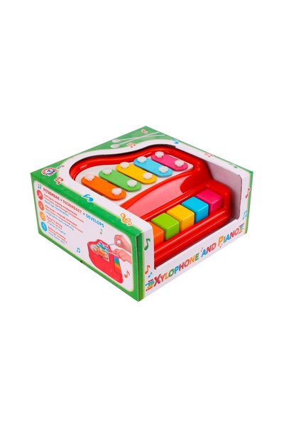 Іграшка «Ксилофон - фортепіано" колір різнокольоровий ЦБ-00179982 SKT000598445 фото