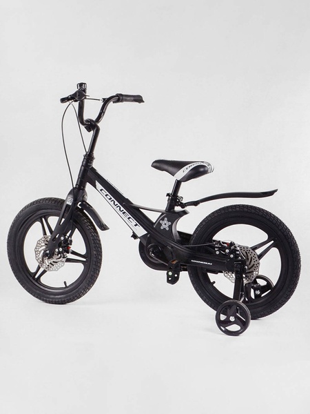 Детский двухколесный велосипед Connect 16" дюймов цвет черно-белый ЦБ-00213404 SKT000893656 фото