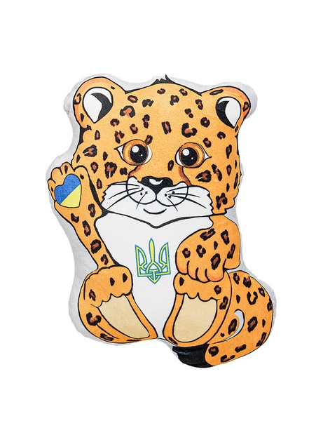 М'яка іграшка-сувенір "Леопард" колір різнокольоровий ЦБ-00217519 SKT000902779 фото