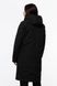 Жіноча куртка довга 44 колір чорний ЦБ-00206932 SKT000882010 фото 3