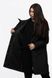 Жіноча куртка довга 44 колір чорний ЦБ-00206932 SKT000882010 фото 4