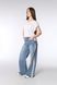 Джинси wide leg жіночі колір блакитний 52 ЦБ-00292064 фото 2