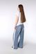 Джинси wide leg жіночі колір блакитний 52 ЦБ-00292064 фото 6