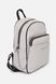 Жіночий рюкзак з сумочкою на ланцюжку колір сірий ЦБ-00244046 SKT000970071 фото 2
