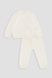 Костюм зі штанами для дівчинки 68 колір молочний ЦБ-00255645 SKT001007825 фото 1
