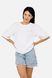 Женская футболка с коротким рукавом 46 цвет белый ЦБ-00253315