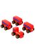 Дерев'яна іграшка-поїзд "Cubika" колір різнокольоровий ЦБ-00149178 SKT000511251 фото 2