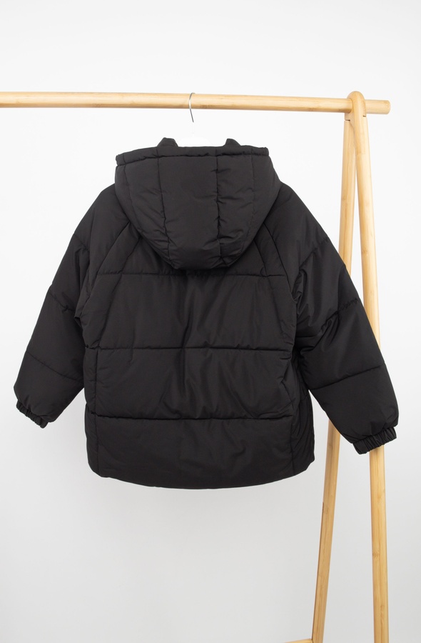 Куртка для хлопчика 164 колір чорний ЦБ-00229556 SKT000932763 фото