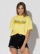 Жіноча футболка регуляр 42 колір жовтий ЦБ-00218983 SKT000905915 фото 2